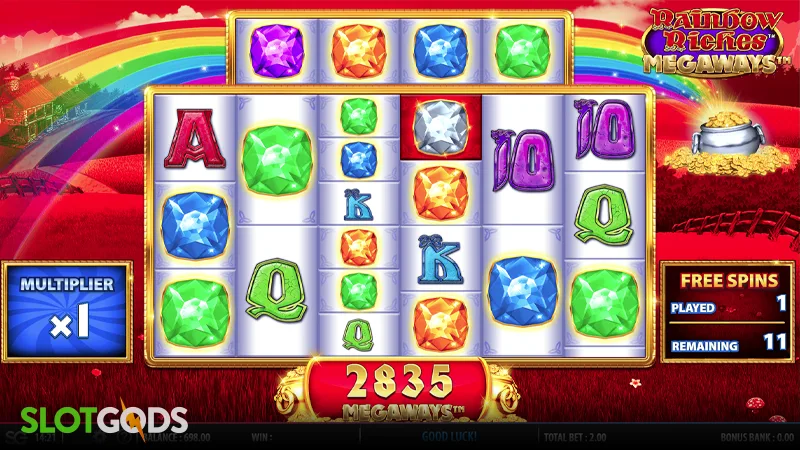 Rainbow Riches Megaways Slot - Screenshot 3