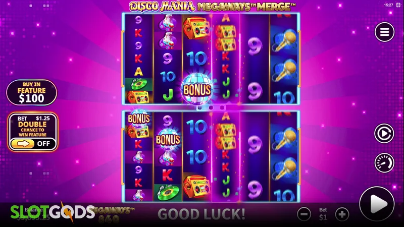 Disco Mania Megaways Merge Slot - Screenshot 2