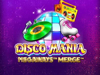 Disco Mania Megaways Merge sparkles with up to 7,529,536 ways to win
