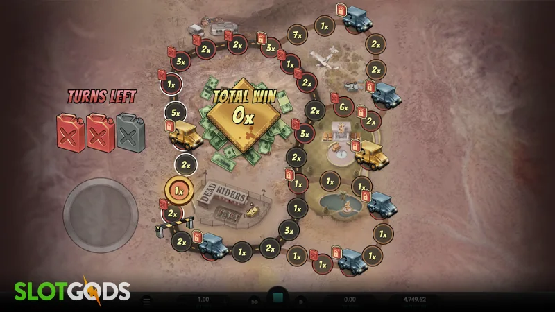 Dead Riders Trail Slot - Screenshot 3