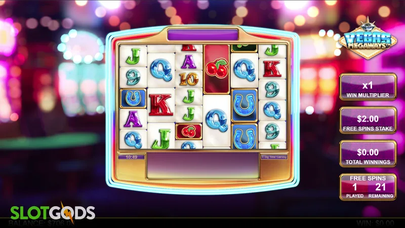 Vegas Megaways Slot - Screenshot 2