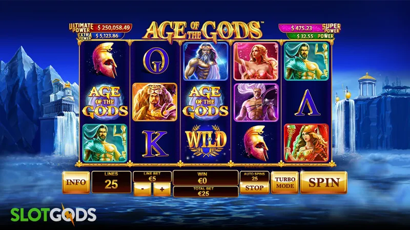 Age of the Gods Slot - Screenshot 1