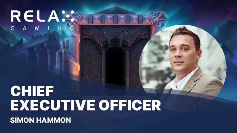 Relax Gaming names Simon Hammon as new Chief Executive Officer