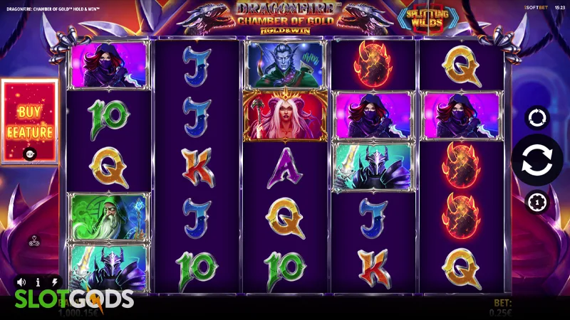 Dragonfire Chamber of Gold Slot - Screenshot 1