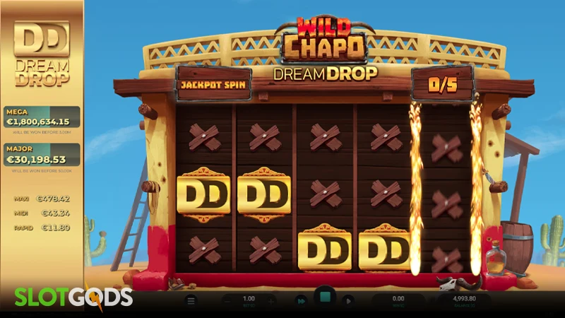 Wild Chapo: Dream Drop Slot - Screenshot 3