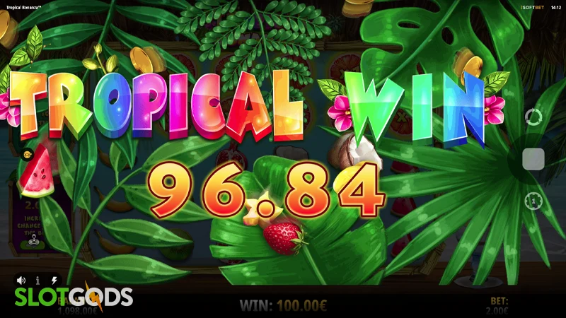 Tropical Bonanza Slot - Screenshot 1