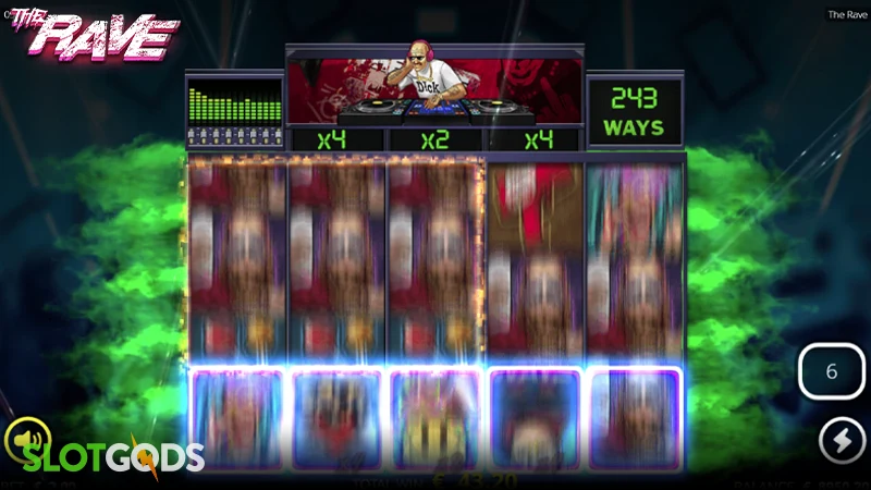 The Rave Slot - Screenshot 2