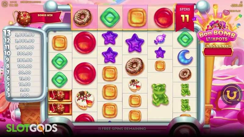 Bon Bomb Luxpots Slot - Screenshot 3