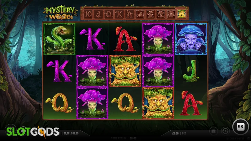 Mystery Woods Slot - Screenshot 1
