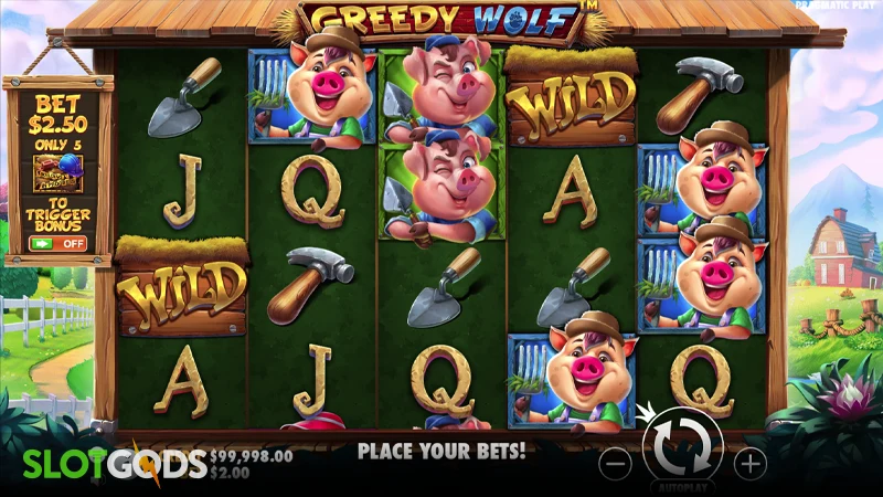 Greedy Wolf Slot - Screenshot 2