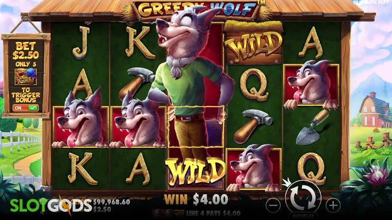 Greedy Wolf Slot - Screenshot 4