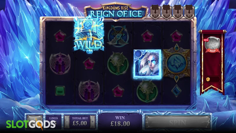 Kingdoms Rise: Reign of Ice Slot - Screenshot 3