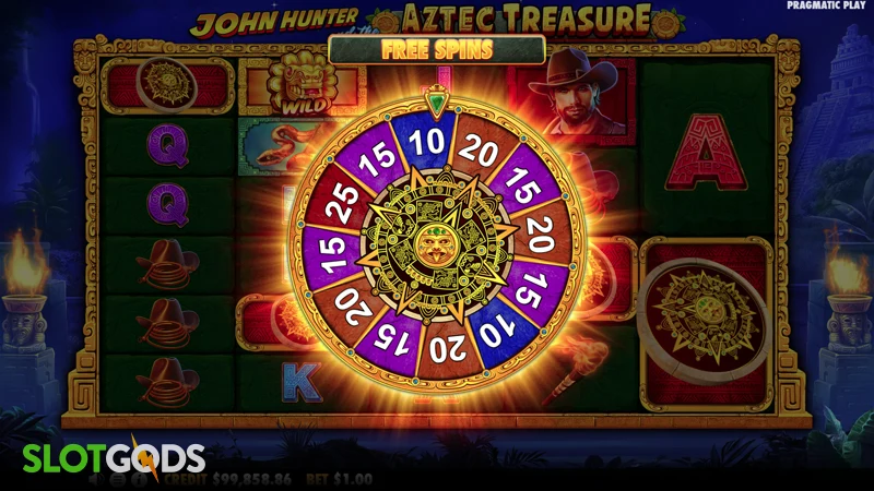 John Hunter and the Aztec Treasure Slot - Screenshot 3