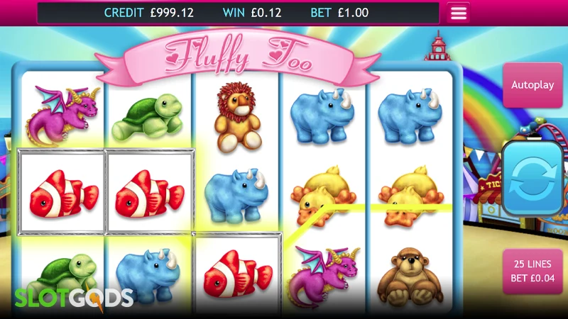 Fluffy Too Slot - Screenshot 2