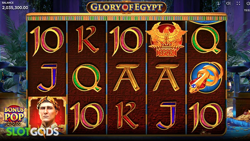 Glory of Egypt Online Slot by Endorphina
