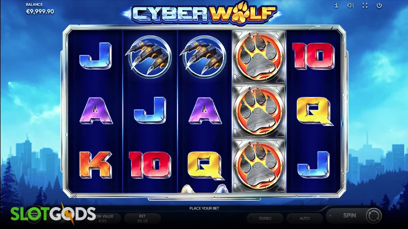 Cyber Wolf Slot - Screenshot 1