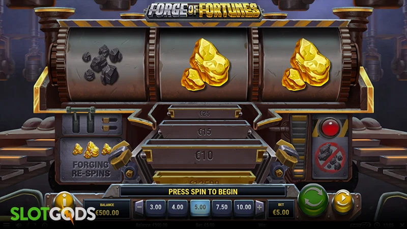 Forge of Fortunes Slot - Screenshot 1