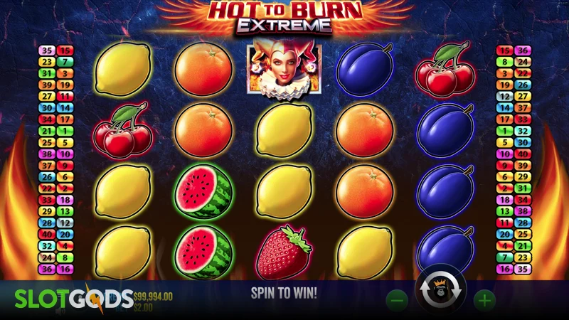 Hot to Burn Extreme Slot - Screenshot 1