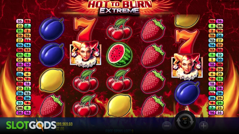 Hot to Burn Extreme Slot - Screenshot 2