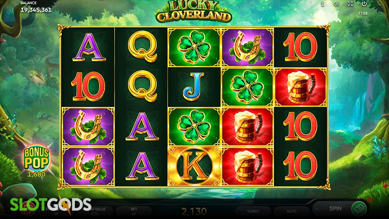 Lucky Cloverland Slot - Screenshot 1