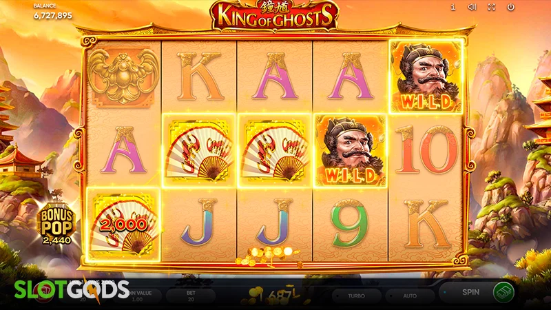 King of Ghosts Slot - Screenshot 1