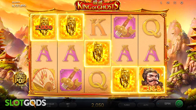 King of Ghosts Slot - Screenshot 2