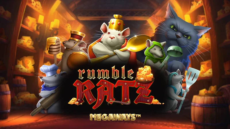 Rumble Ratz Megaways has rat-tastic features