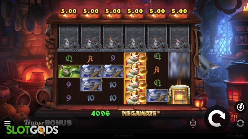 Rumble Ratz Megaways Slot - Screenshot 3