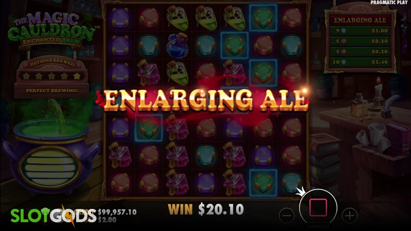 The Magic Cauldron: Enchanted Brew Slot - Screenshot 3