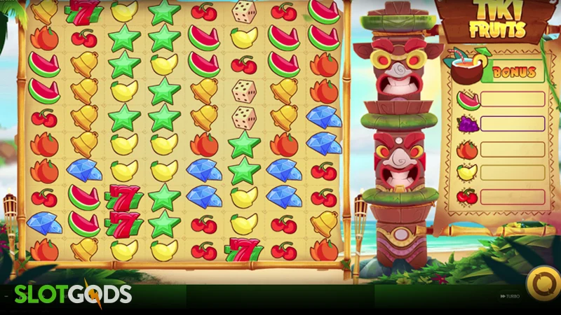 Tiki Fruits Slot - Screenshot 1