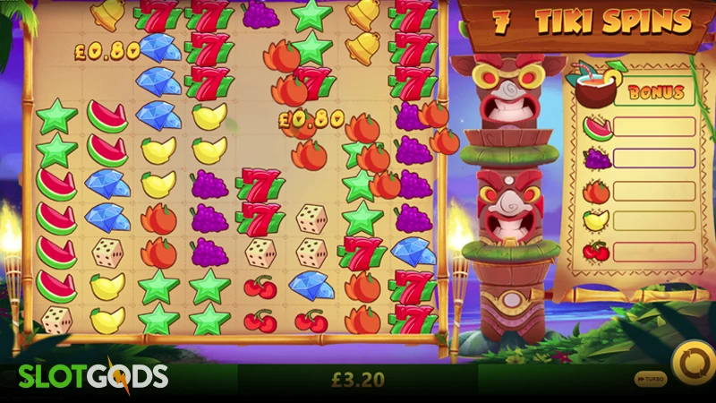 Tiki Fruits Slot - Screenshot 2