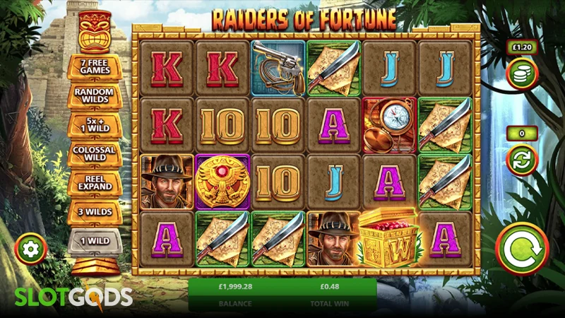Raiders of Fortune Slot - Screenshot 1