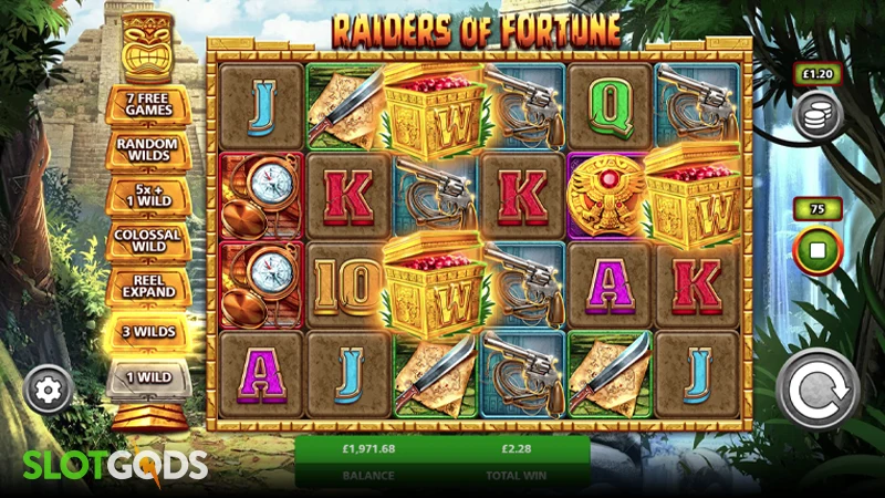 Raiders of Fortune Slot - Screenshot 3
