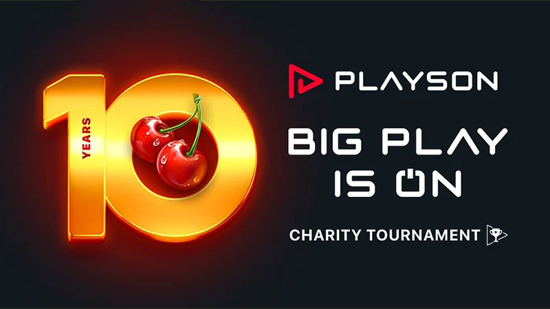 Playson marks 10 year anniversary with charity tournament