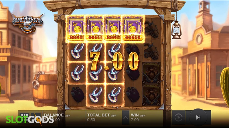 Deadly 5 Slot - Screenshot 1