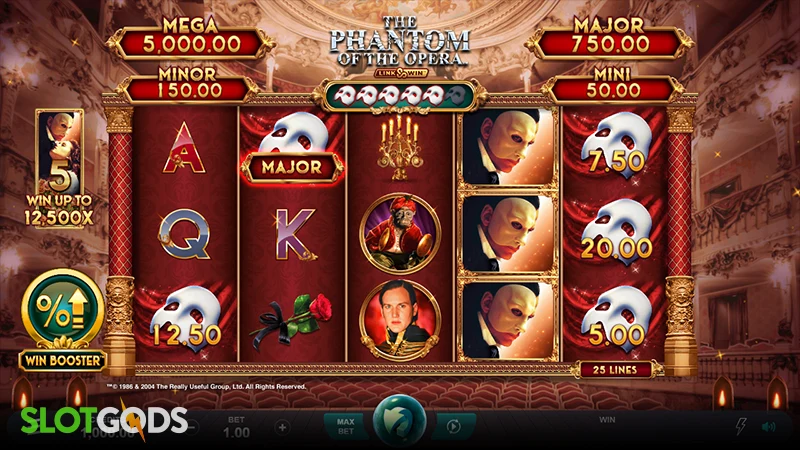 The Phantom of the Opera: Link & Win Slot - Screenshot 1