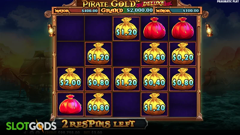 Pirate Gold Deluxe Slot - Screenshot 3