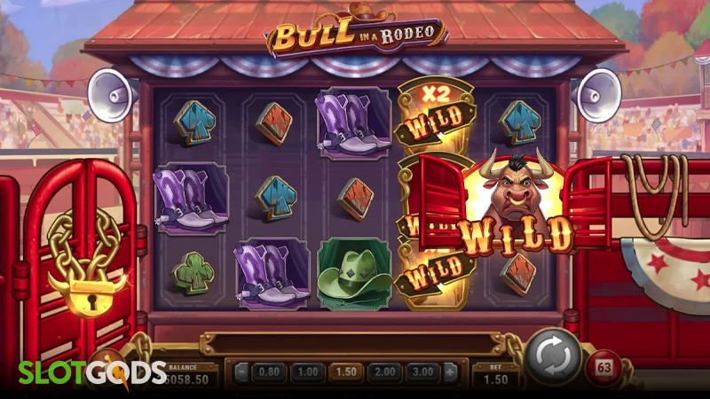 Bull in a Rodeo Slot - Screenshot 2