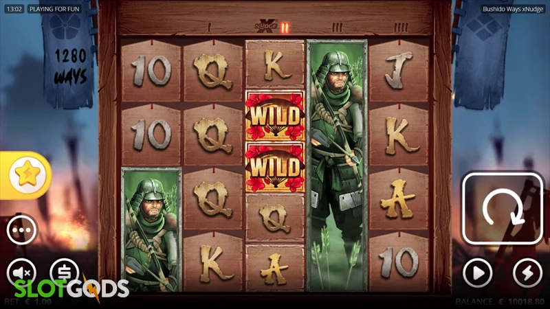 Bushido Ways xNudge Slot - Screenshot 2