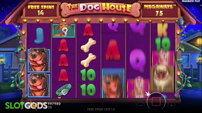 The Dog House Megaways Slot - Screenshot 2