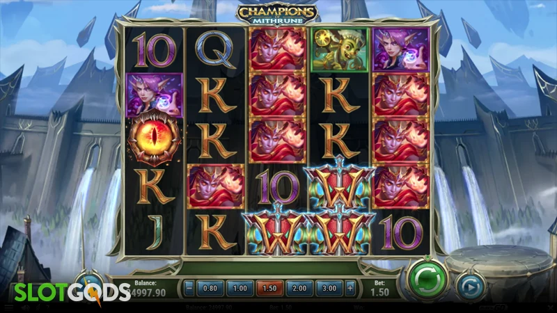 Champions of Mithrune Slot - Screenshot 1