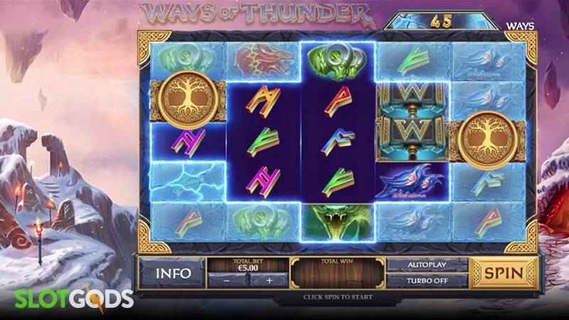 Age of the Gods Norse: Ways of Thunder Slot - Screenshot 