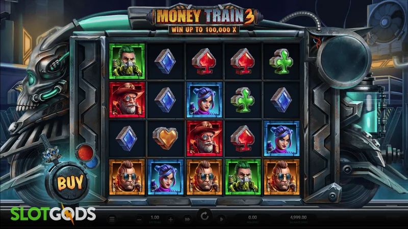 Money Train 3 Online Slot by Relax Gaming