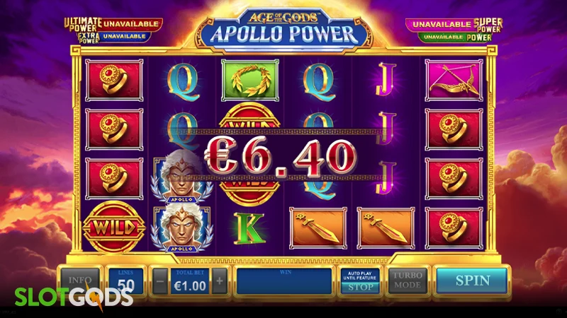 Age of the Gods: Apollo Power Slot - Screenshot 2