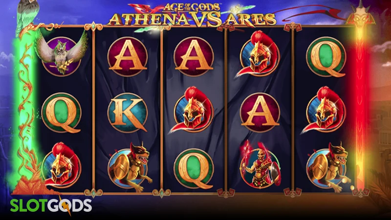 Age of the Gods: Athena vs Ares Slot - Screenshot 1
