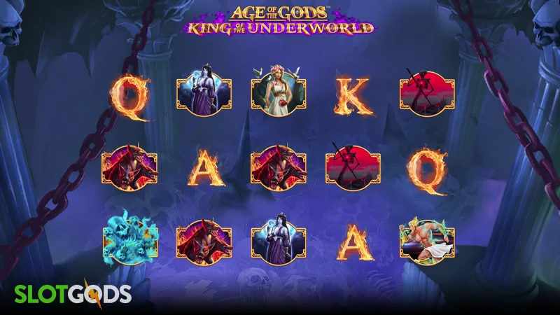 Age of the Gods: King of the Underworld Slot - Screenshot 