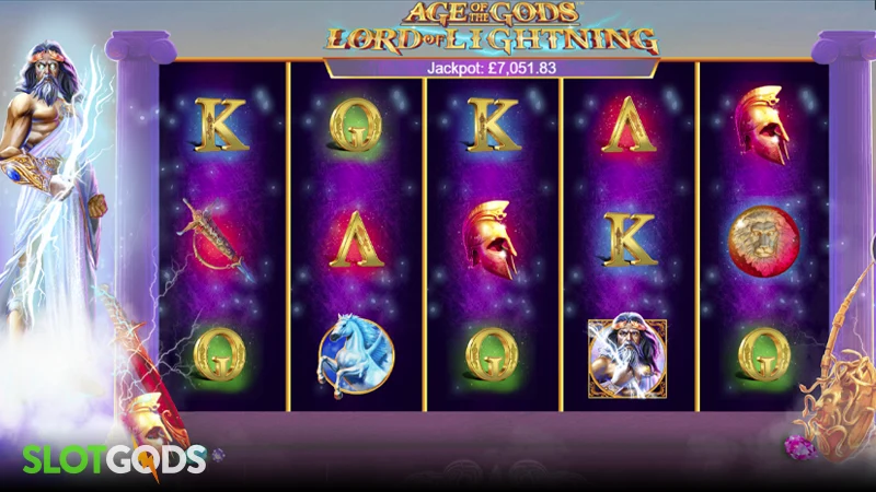 Age of the Gods: Lord of Lightning Slot - Screenshot 4