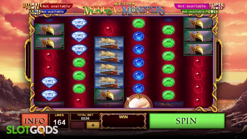 Age of the Gods: Medusa & Monsters Slot - Screenshot 1