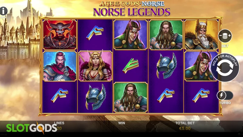 Age of the Gods Norse: Norse Legends Slot - Screenshot 