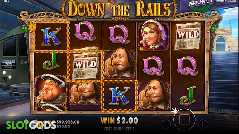 Down The Rails Slot - Screenshot 4